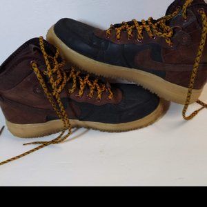 2012 Nike Air Force 1 Duckboot Mens LEATHER AF1